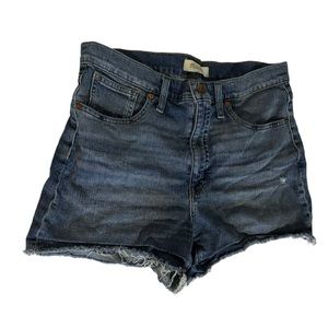 Madewell 28‎ High Rise Denim Shorts CP0706